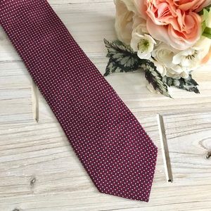 NWT BOGGI Milano SILK Luxury Designer Red Tie